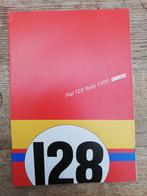 FIAT 128  RALLY 1300 1973 BROCHURE 12 PAGES   TEXTE Français, Comme neuf, Autres marques, Enlèvement ou Envoi