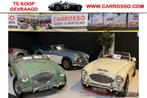 Austin Healey Te koop gevraagd, Auto's, Lederen bekleding, Cabriolet, Blauw, Bedrijf