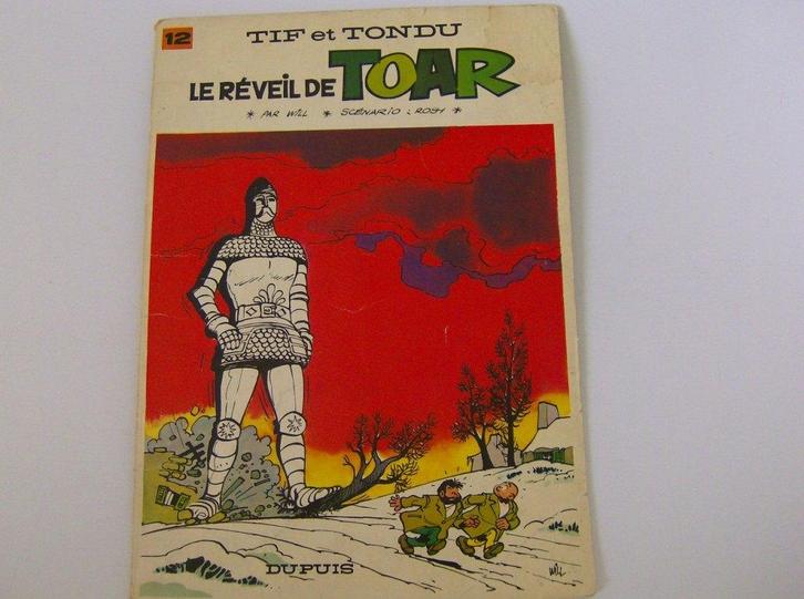 TIF et TONDU nr 12 - Le réveil de TOAR - 1ste druk - 1968 -, Livres, BD, Enlèvement ou Envoi