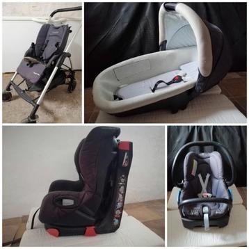 Quatuor bébé confort deluxe, poussette+maxy+auto+poussette  disponible aux enchères