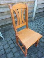 4 GRATIS eetkamer stoelen, Huis en Inrichting, Stoelen, Ophalen, Gebruikt, Hout