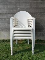 Hartman Tuinstoelen Set (4 stuks), Tuin en Terras, Tuinstoelen, Ophalen, Gebruikt, Plastic, Stapelbaar