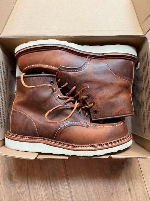 Red Wing leren schoenen, Kleding | Heren, Schoenen, Zo goed als nieuw, Veterschoenen, Bruin, Ophalen