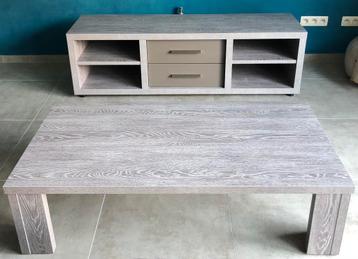 Tv-meubel + salontafel beschikbaar voor biedingen