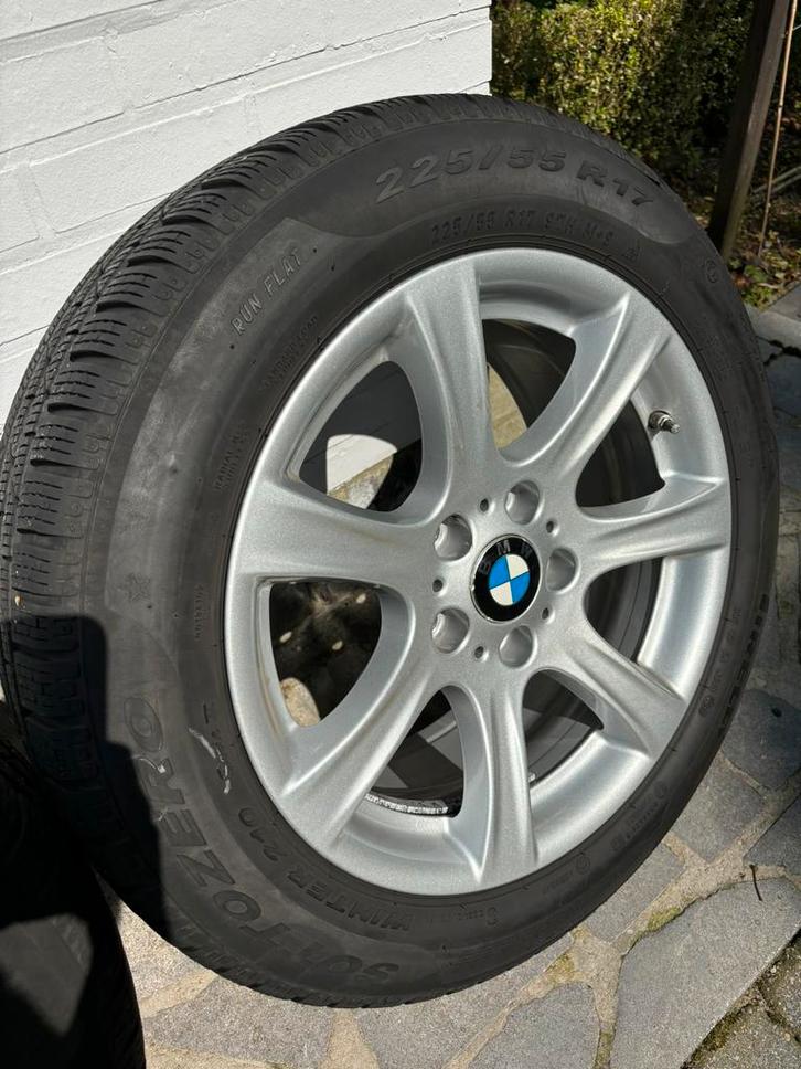 Winterbanden “Pirelli” op velg - BMW, Auto-onderdelen, Banden en Velgen, Band(en), Winterbanden, Ophalen