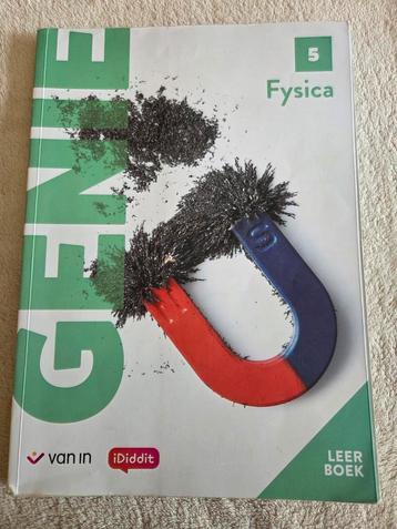 Genie Fysica 5 Leerboek (editie 2024)- gereserveerd beschikbaar voor biedingen