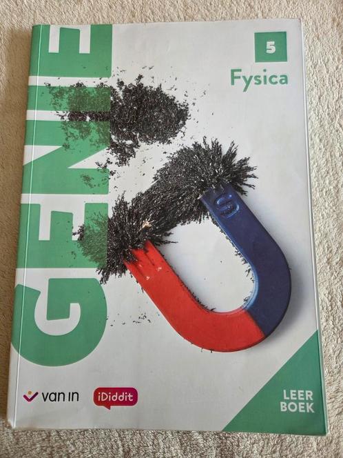 Genie Fysica 5 Leerboek (editie 2024)- gereserveerd, Boeken, Schoolboeken, Zo goed als nieuw, ASO, Ophalen of Verzenden
