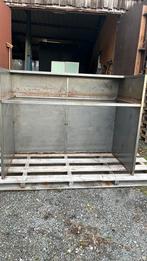 Toonbank zonder blad in vernist staal, Enlèvement, Utilisé, Autres types