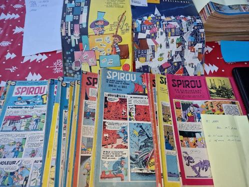 117 Spirou nummers van nr. 909 tot 1188, Boeken, Stripverhalen, Gelezen, Meerdere stripboeken, Ophalen of Verzenden