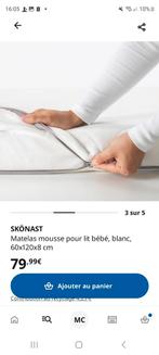 Ikea matelas lavable +5drap+2protege matelas, Matelas