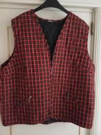 filet à motif à carreaux rouge chaud, Rouge, Taille 46/48 (XL) ou plus grande, Comme neuf, Manteau