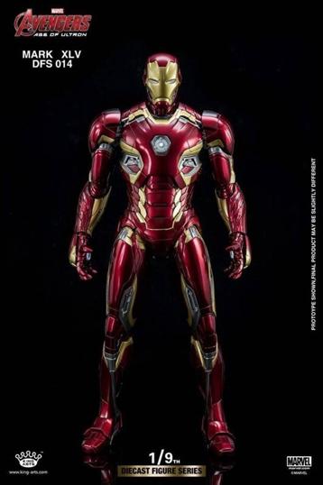 Iron Man Mark 45 King Arts disponible aux enchères