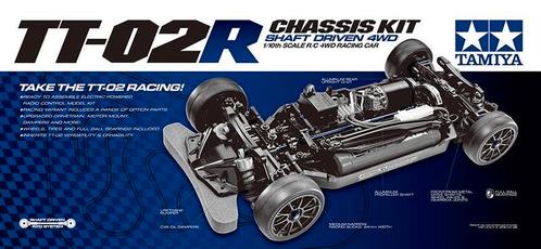 Splinternieuwe Tamiya TT02 R kit (Nr 1) opruiming stock., Hobby en Vrije tijd, Modelbouw | Radiografisch | Auto's, Nieuw, Auto onroad