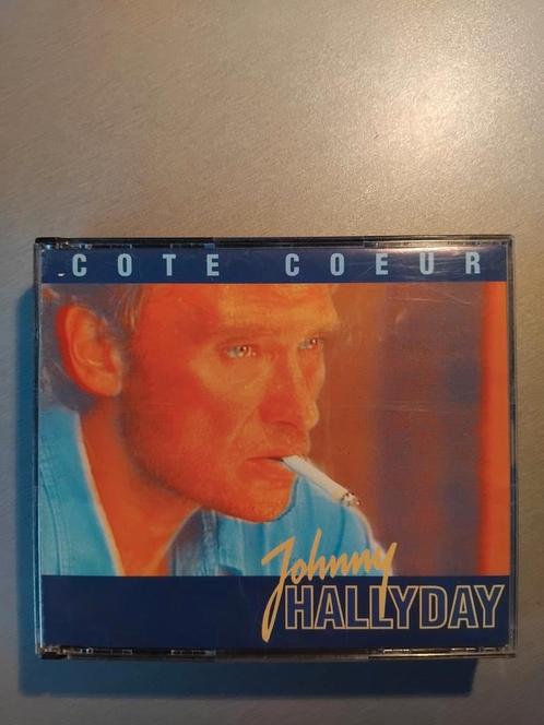 Boîte de 2 CD Johnny Hallyday. Côte cœur., CD & DVD, CD | Francophone, Comme neuf, Enlèvement ou Envoi