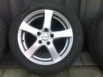 4 Mercedes 16 inch alu velgen met winterbanden, Ophalen, Gebruikt, 16 inch, Banden en Velgen