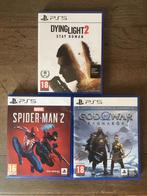Spider man 2- GOW Ragnarok- Dying Light 2, Consoles de jeu & Jeux vidéo, Jeux | Sony PlayStation 5, Comme neuf