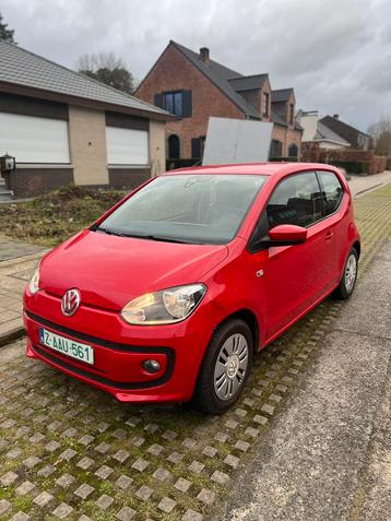 Volkswagen Up 2012 1.0 mpi 165 000 km Approuvé !, Autos, Rouge, Euro 5, Achat, 50 kW
