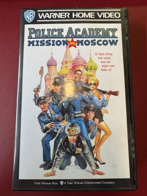 VHS - Police Academy - Mission to Moscow, Cd's en Dvd's, VHS | Film, Gebruikt, Komedie, Alle leeftijden, Ophalen