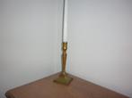 zeer mooie koperen kandelaar hoogte 24 cm, Antiek en Kunst, Ophalen of Verzenden