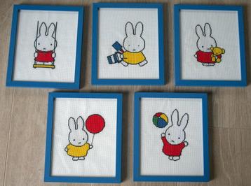 Handwerk "Nijntje", Hobby en Vrije tijd, Ophalen of Verzenden, Zo goed als nieuw, Handborduren