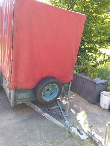 Aanhangwagen remork, Autos : Divers, Remorques, Enlèvement ou Envoi, Comme neuf