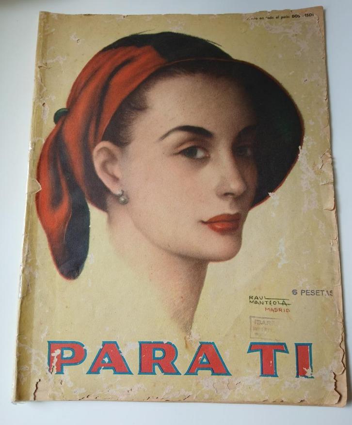 Ancienne revue Para Ti, Verzamelen, Tijdschriften, Kranten en Knipsels, Tijdschrift, 1940 tot 1960, Ophalen