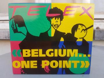 1993 Coffret rare Telex Belgium ... one point 4CD + Booklet