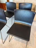 Ikea bernhard 4 lederen stoelen, Huis en Inrichting, Ophalen, Zo goed als nieuw