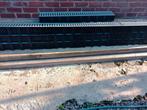 10 Nicoll quadrain dakgoten Nieuwe superieure kwaliteit j, Ophalen, 6 meter of meer, PVC, Nieuw