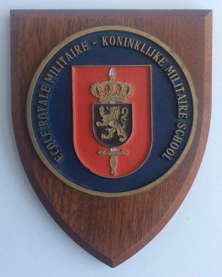 koninklijke militaire school - ecole royale militaire, Verzamelen, Militaria | Algemeen, Landmacht, Overige typen, Ophalen of Verzenden