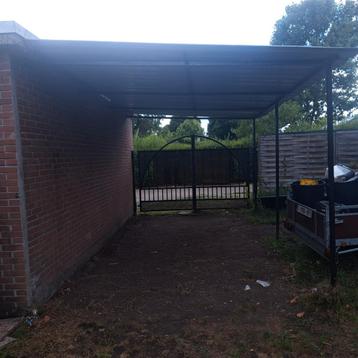 Metalen carport / afdak te koop  beschikbaar voor biedingen