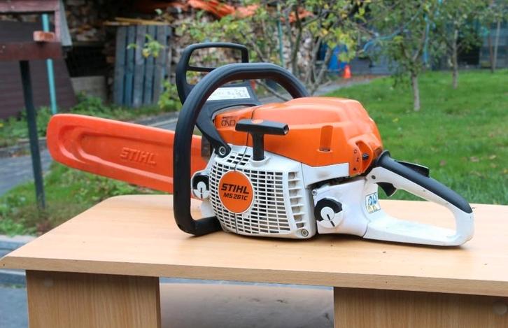 Stihl kettingzagen, Tuin en Terras, Hand-tuingereedschap, Zo goed als nieuw, Ophalen