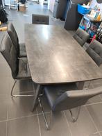 Keukentafel met 6 stoelen, Huis en Inrichting, Ophalen, Zo goed als nieuw