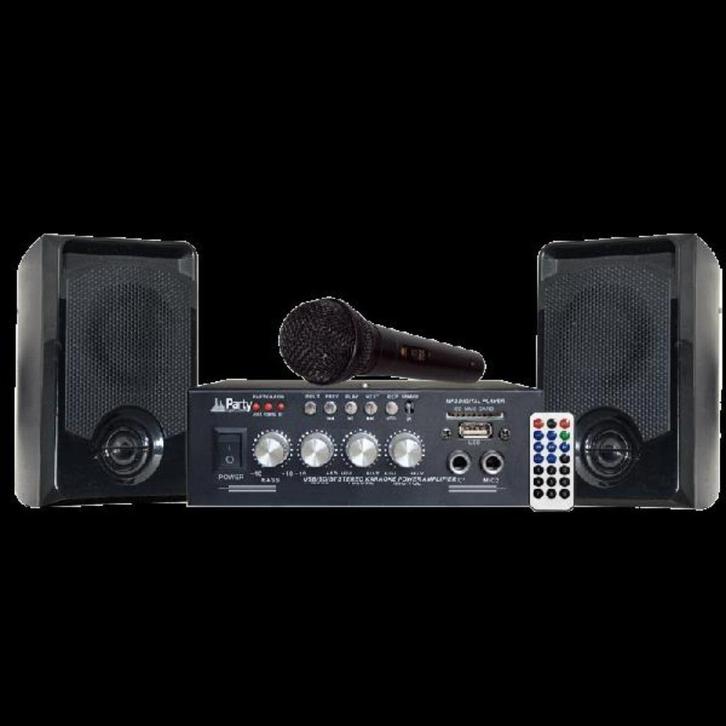 Karaoke set Star-1 speakers versterker en microfoon 179-B, Audio, Tv en Foto, Karaoke-apparatuur, Nieuw, Speler, Ophalen of Verzenden