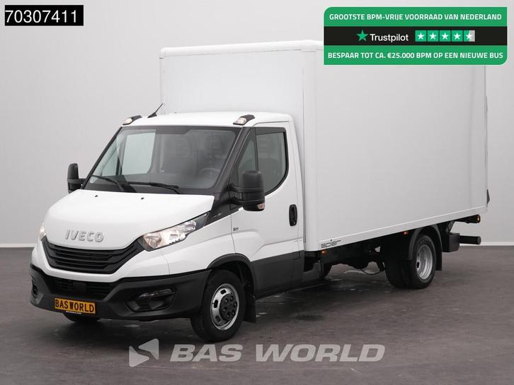 Iveco Daily 35C16 Laadklep Dubbellucht 160PK Bakwagen Airco, Auto's, Bestelwagens en Lichte vracht, Bedrijf, Te koop, Airconditioning