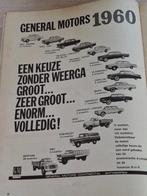 Touring Magazine 1960 auto Fiat Ford Renault Opel GM, Ophalen of Verzenden, Zo goed als nieuw, Opel