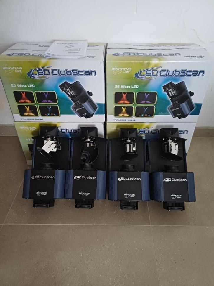 JB Systems Led Clubscan, Muziek en Instrumenten, Licht en Laser, Nieuw, Licht, Geluidgestuurd, Kleur, Stroboscoopeffect, Ophalen of Verzenden