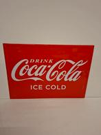 Coca cola plaat, Verzamelen, Ophalen of Verzenden