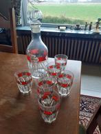 Karaf met waterglazen, Ophalen