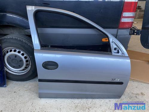 OPEL CORSA C grijs Z163 Rechts voor deur portier 5 deurs, Auto-onderdelen, Carrosserie, Deur, Opel, Voor, Rechts, Gebruikt