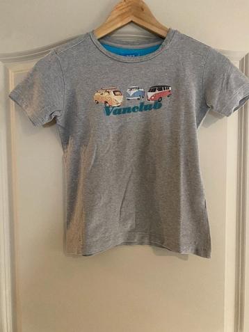 Grijze T-shirt Bor*z Vanclub 11-12 jaar, maat 152 beschikbaar voor biedingen