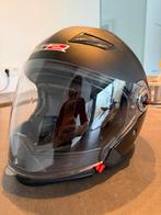 Casque jet avec menton amovible - noir, sans accident, Autres marques, M, Seconde main, Casque jet