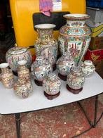 Lot chinese vazen en gemberpotten, Ophalen, Zo goed als nieuw