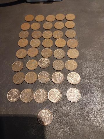 50 cent mijnwerker BELGIQUE 41 stuks 1953 tot 1977verhuis beschikbaar voor biedingen