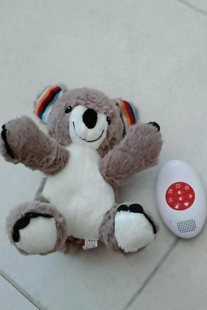 Zazu hartslagknuffel Coco coala met huilsensor, Kinderen en Baby's, Speelgoed | Knuffels en Pluche, Zo goed als nieuw, Ophalen of Verzenden