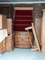Massief eiken bar., Huis en Inrichting, Kasten | Wandmeubels, Ophalen, Gebruikt, Eikenhout