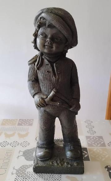 Statuette Mat Wanders Perkéo Garçon lance pierre 50cm, Enlèvement, Comme neuf, Humain