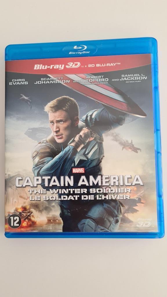 Captain America The Winter Soldier 3D/2D, Enlèvement ou Envoi, Comme neuf, Aventure