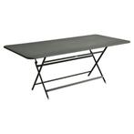 FERMOB ensemble Table d'extérieur + 6 chaises, Ophalen, Gebruikt, Moderne - métal laqué, 50 tot 100 cm