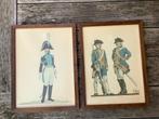 2 kaders Rijkswacht, Verzamelen, Militaria | Algemeen, Ophalen, Rijkswacht